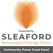Supported by Sleaford Renewable Energy Plant Community Power Fund Panel